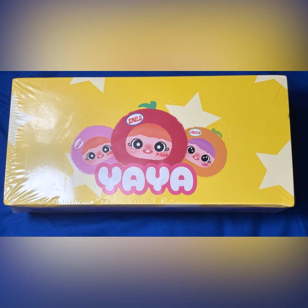 YAYA Fun Fruit Plush Baby Three Vinyl Plush Scented Full CASE FACTORY SEALED BOX